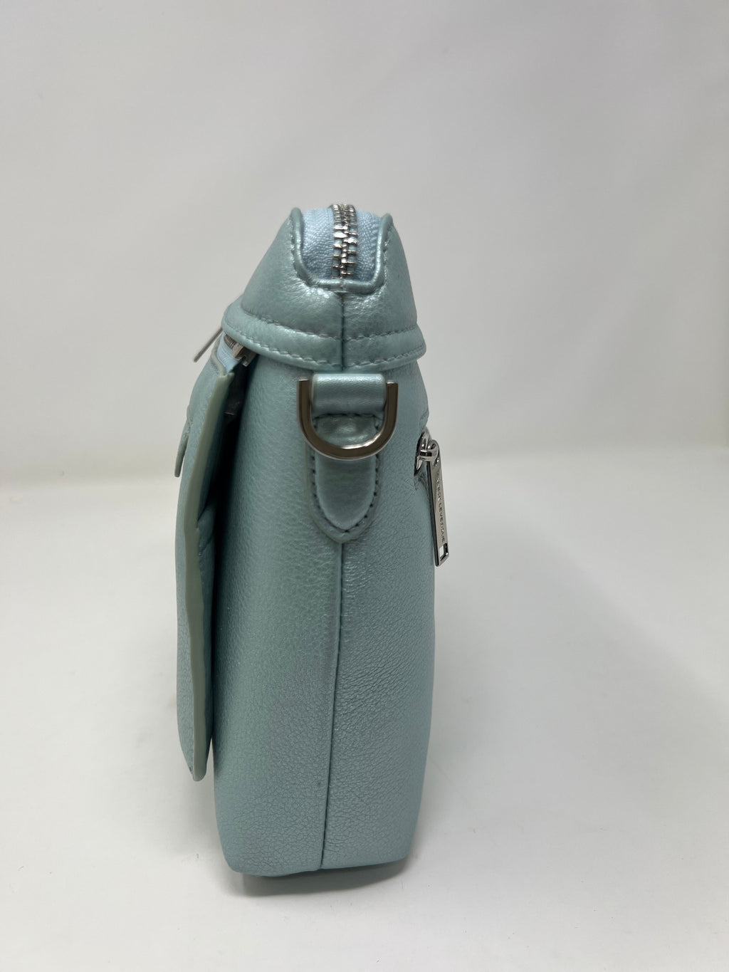 Petit sac à bandoulière bleu céleste, Brigitte