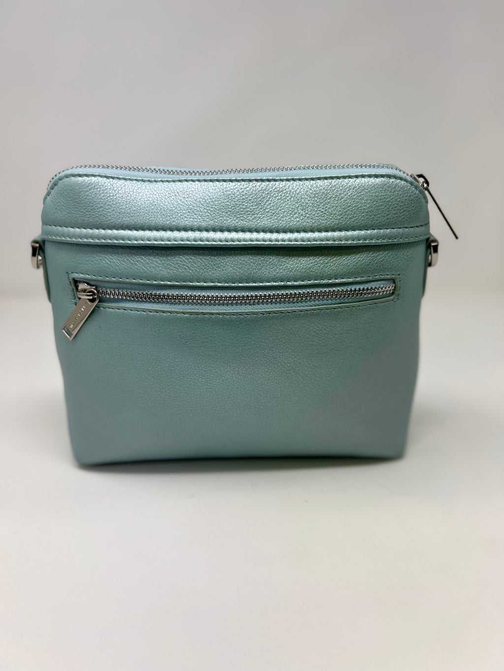 Petit sac à bandoulière bleu céleste, Brigitte