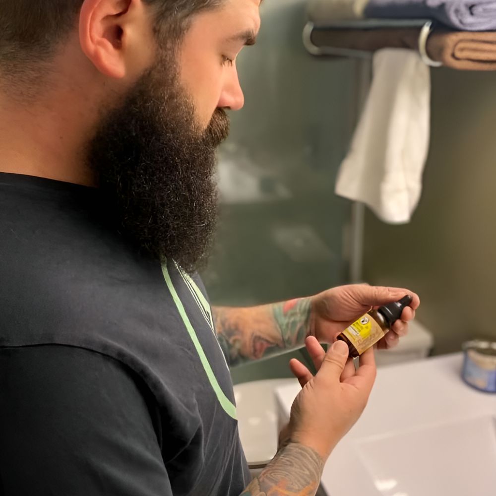 The Sticks Beard Oil (30ml) – Cedarwood & Tropical Citrus | Premium Conditioning Beard Oil