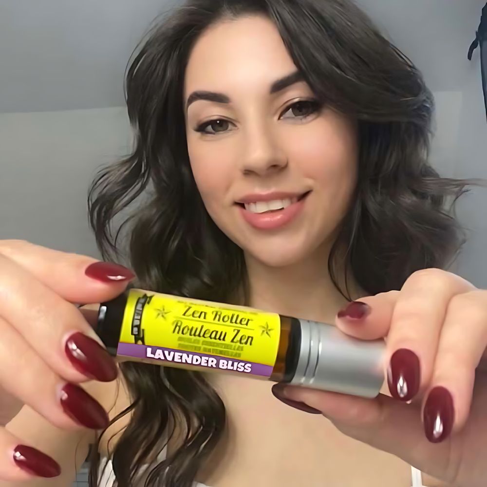 "Zen Duo" Essential Oil Roll-On Bundle – Anxiety Blend & Lavender Bliss (2-Pack, 10ml Each)
