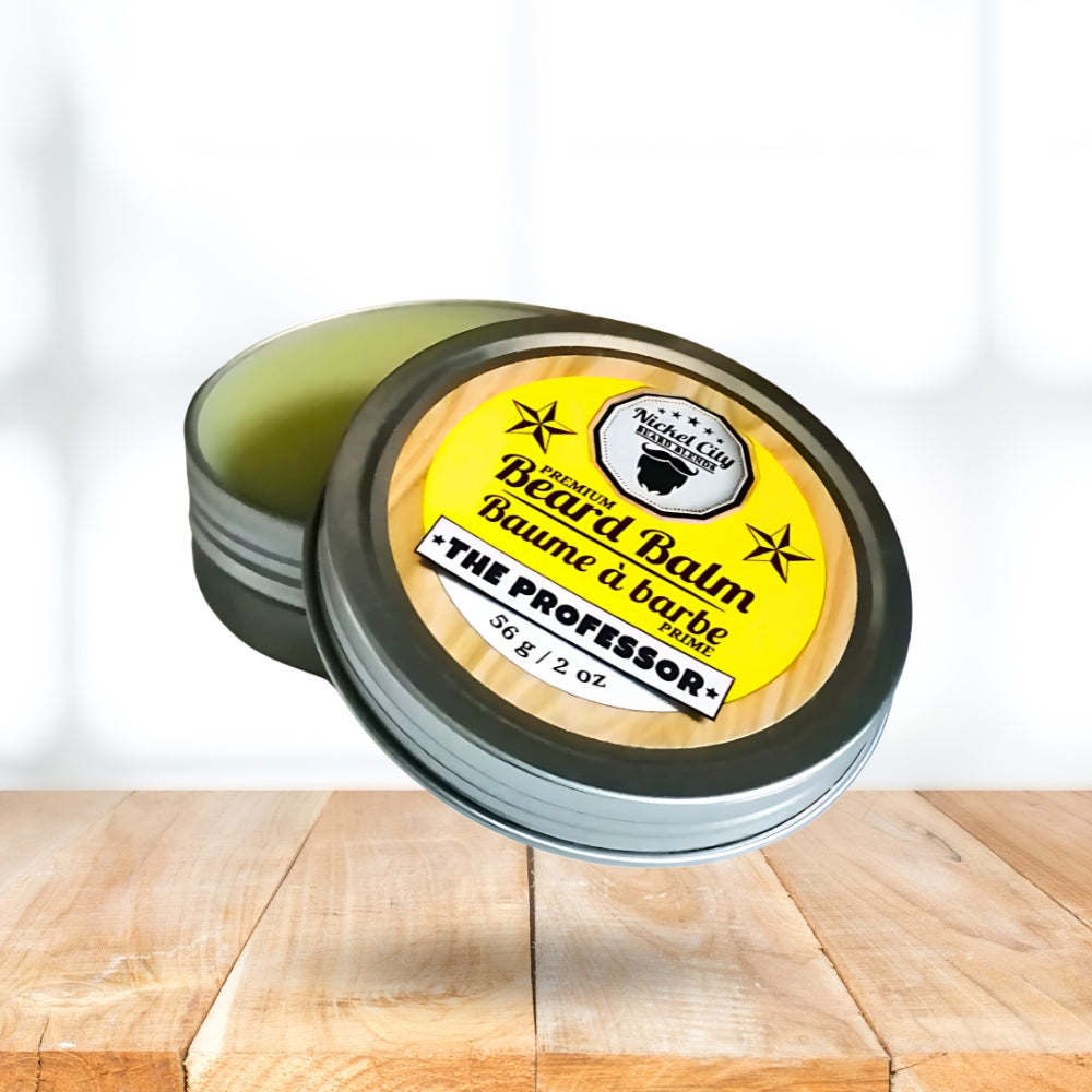 The Professor Beard Balm (56g) – Cedarwood, Vanilla & Sweet Cigar | Strong Hold & Conditioning Balm | Dr. Chris Schneider Collaboration