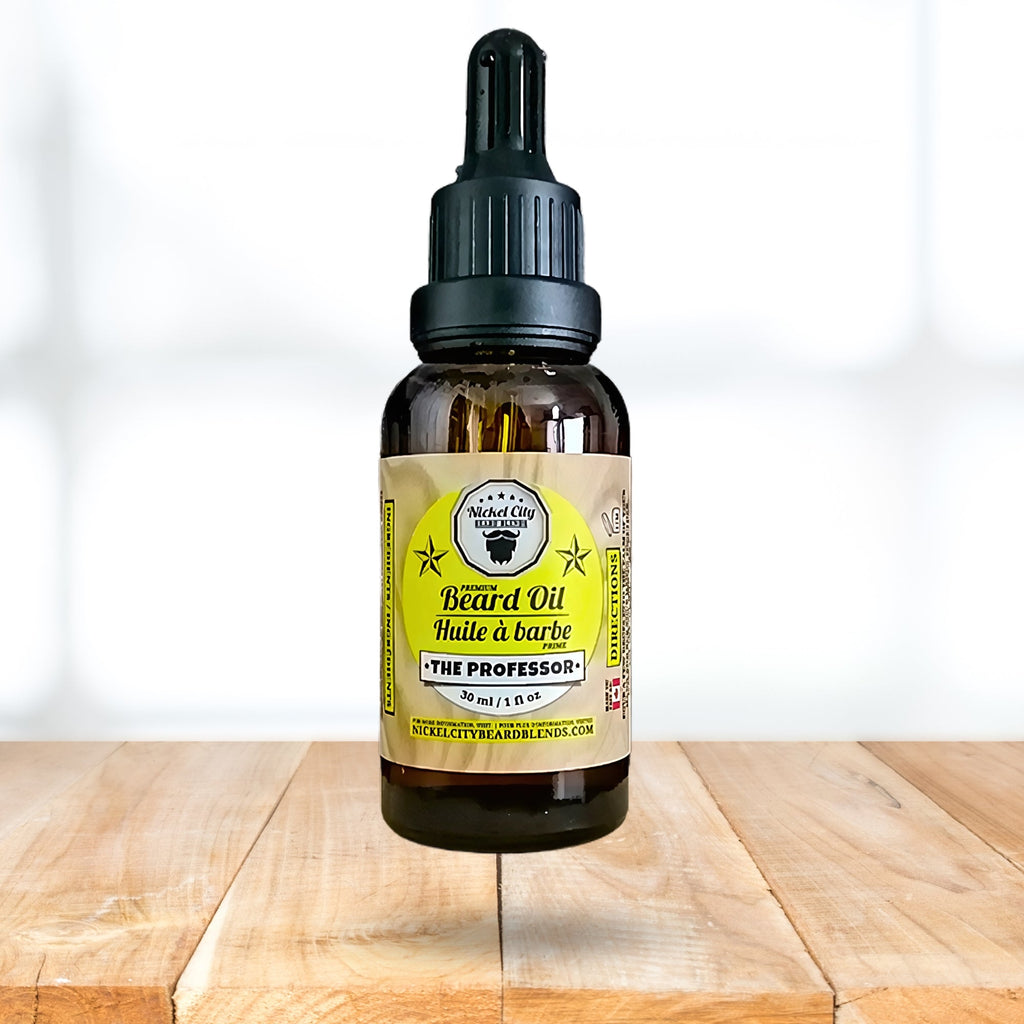 "Beard Boss" Trinity Bundle – The Professor (3-Piece Beard Care Set: Oil, Balm, Wash) | Crisp Cedarwood, Smooth Vanilla & Sweet Cigar Undertone | Dr. Chris Schneider Collaboration