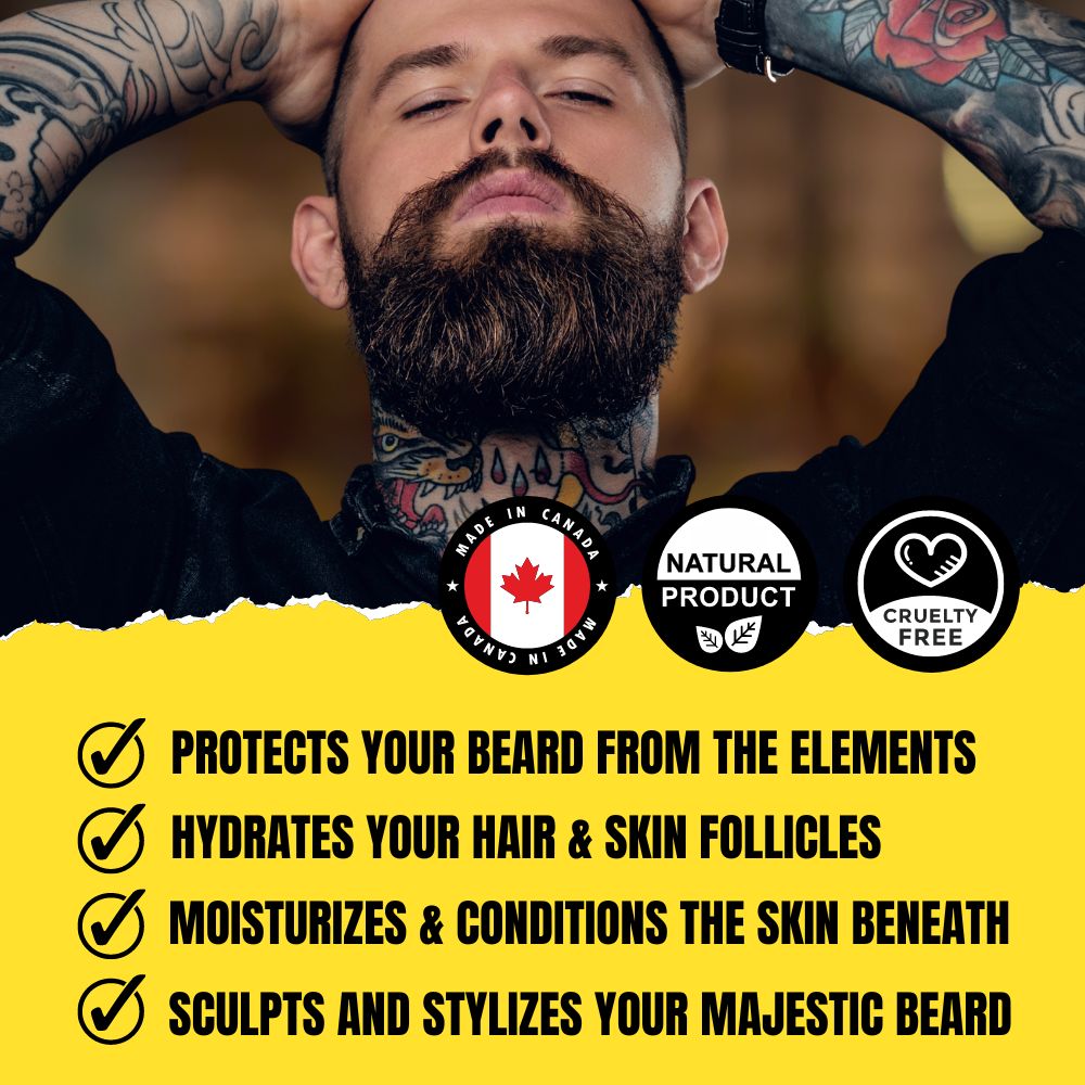 The Professor Beard Balm (56g) – Cedarwood, Vanilla & Sweet Cigar | Strong Hold & Conditioning Balm | Dr. Chris Schneider Collaboration