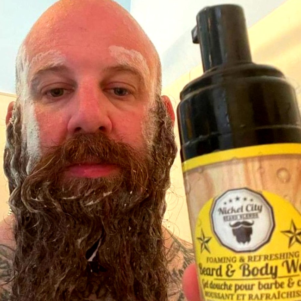 The Villain Beard Wash (150ml) – Spiced Tobacco, Fresh Leather, Cognac & Bourbon with Creamy Vanilla | Refreshing Beard Shampoo & Cleanser
