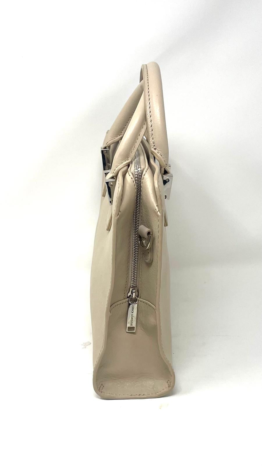 Sac à main Cuir Beige | Petit Kathy