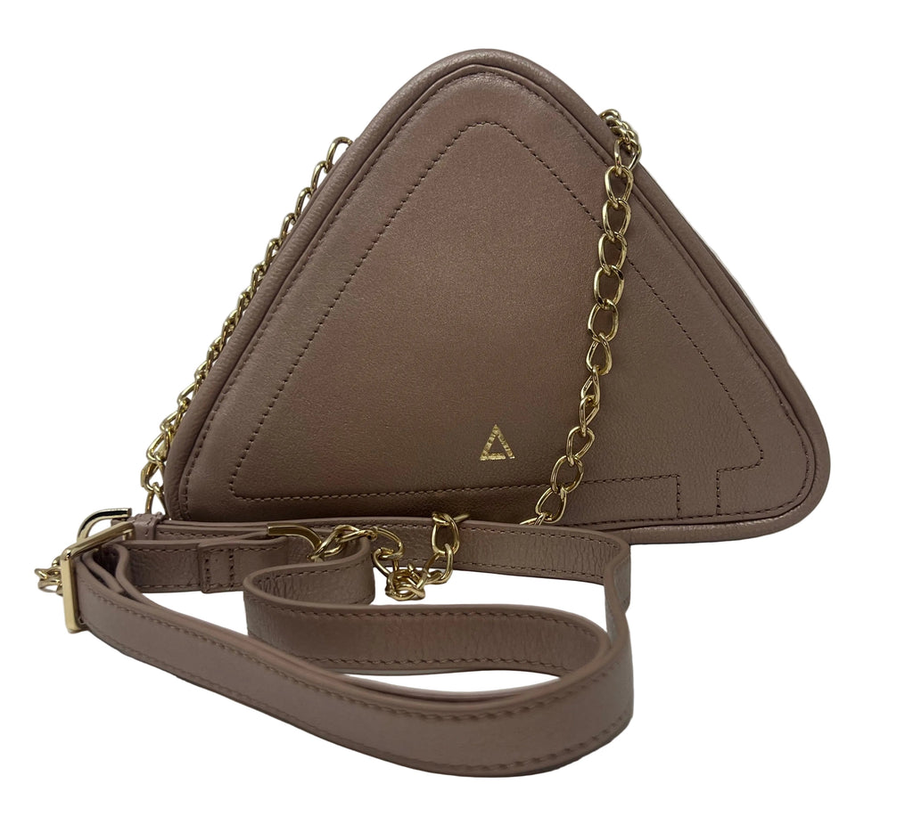 Sac de soirée avec poignée amovible, Rose Platine | Kiana
