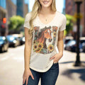 Liberty Wear Women's Sunflower Mare T-Shirt
