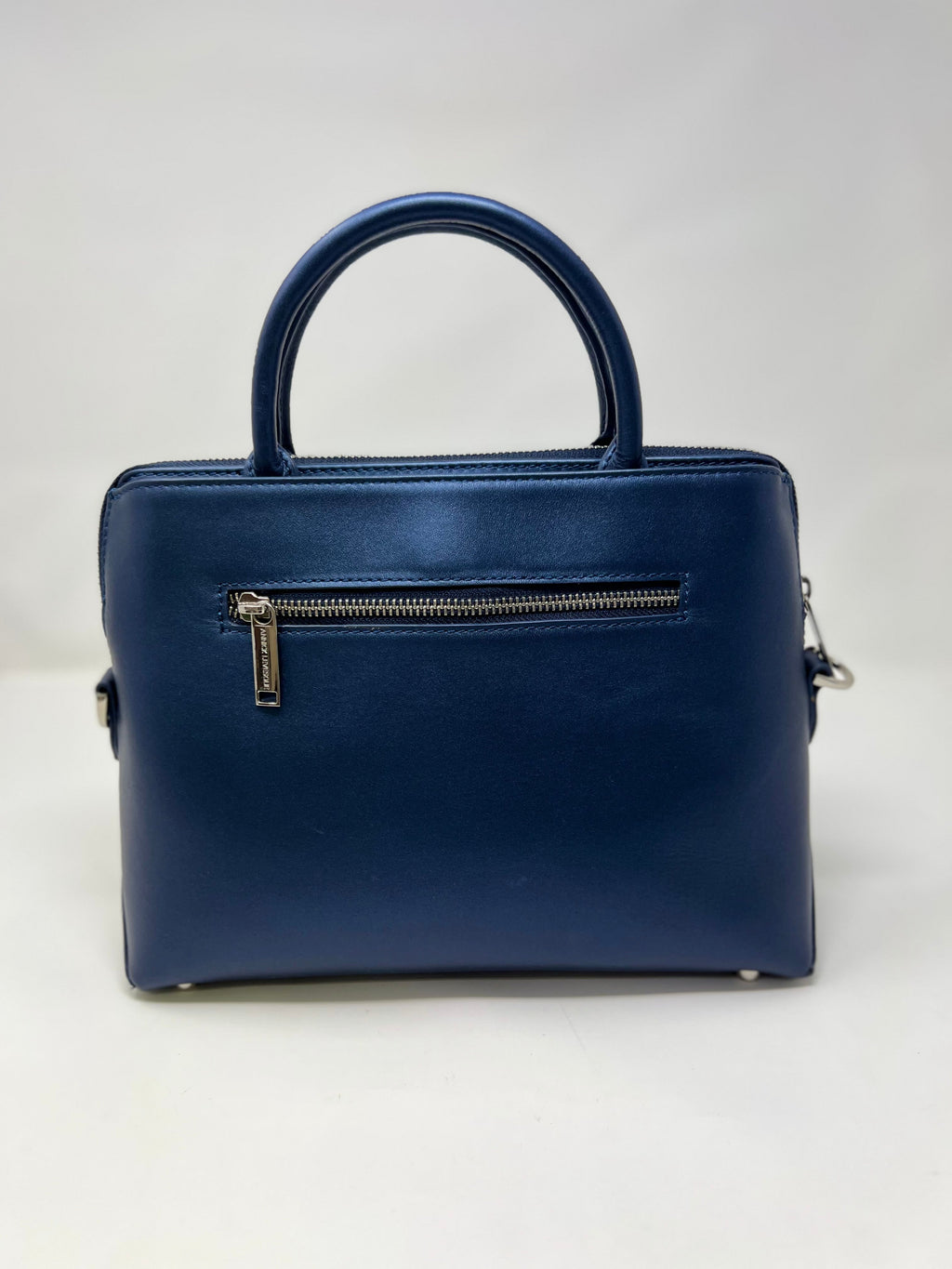 Sac à main en cuir bleu marine | Miranda