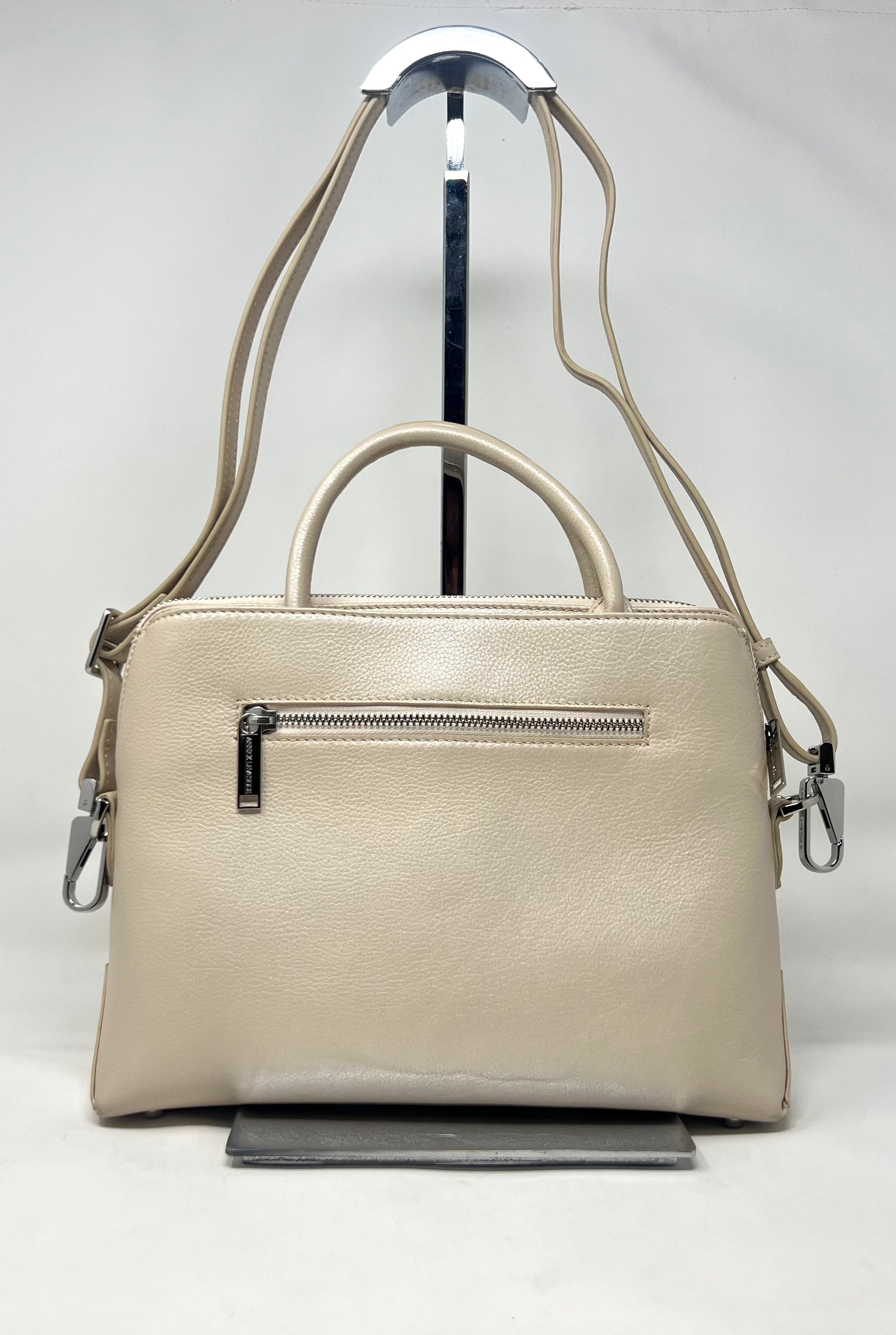 Sac à Main en Cuir Champagne, Miranda