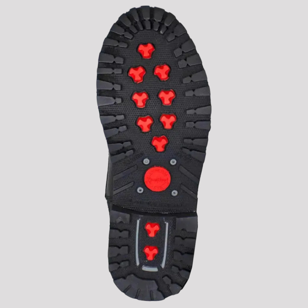 Open Road Men's 8" Quilted Motorcycle Boots