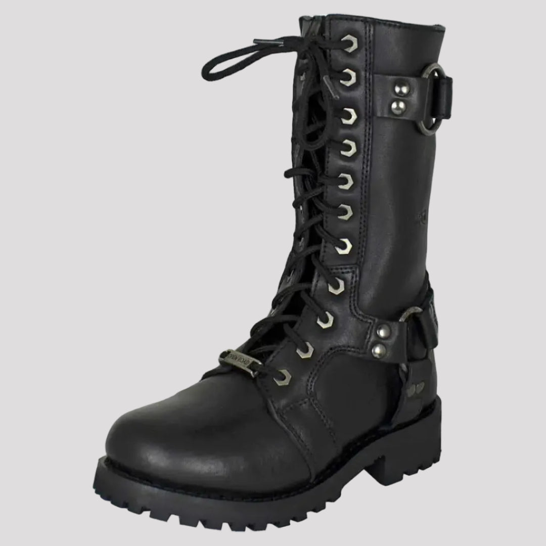Open Road Women's Harness Motorcycle Boots