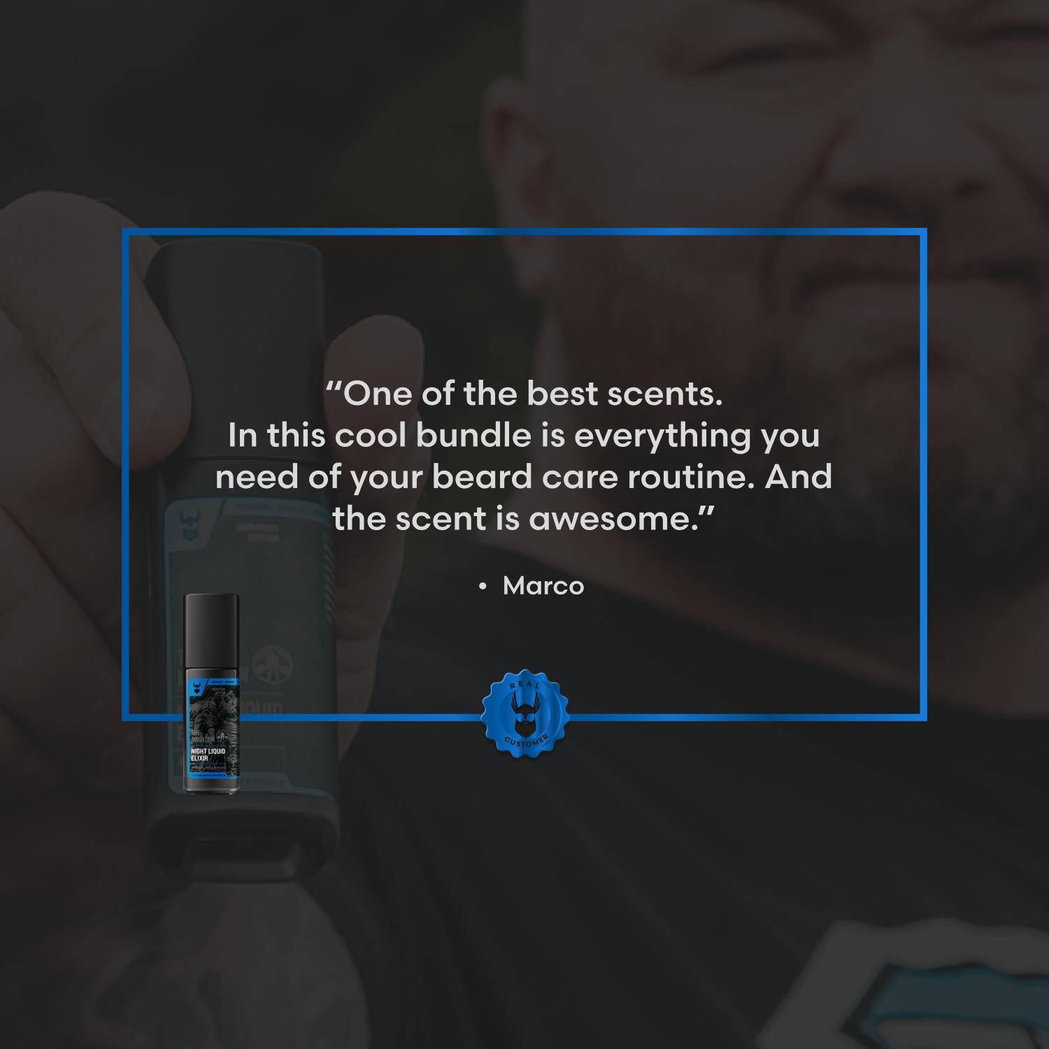 Night Liquid Beard Oil - Mountain