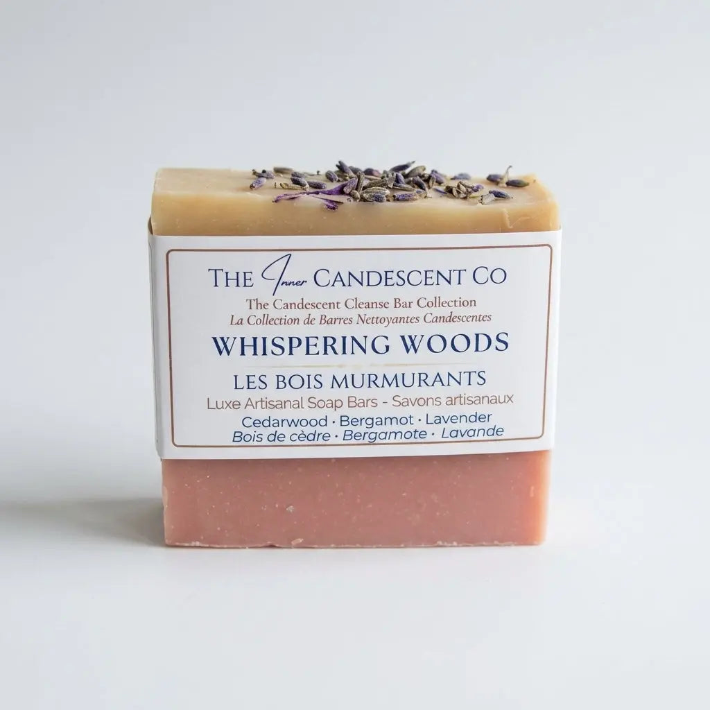 Whispering Woods | Cedarwood Lavender Essential Oil Soap Bar