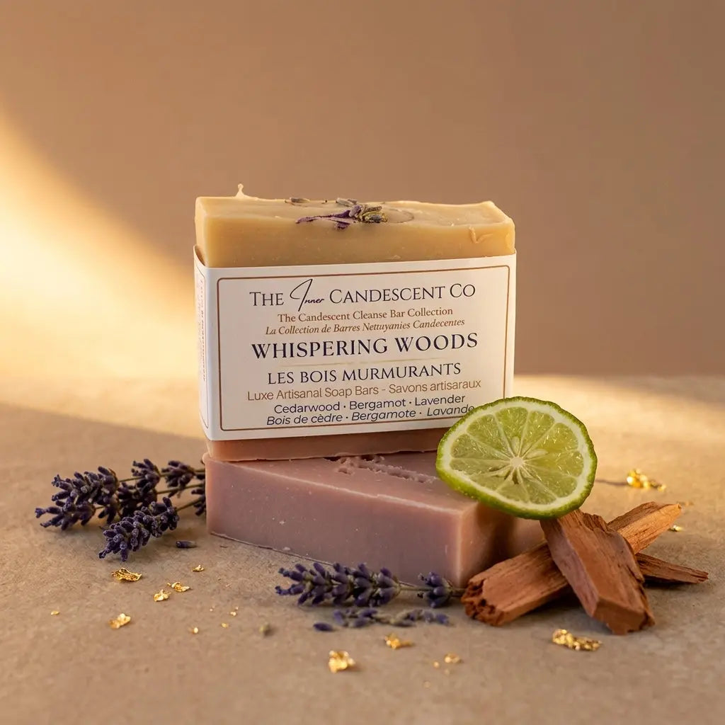 Whispering Woods | Cedarwood Lavender Essential Oil Soap Bar