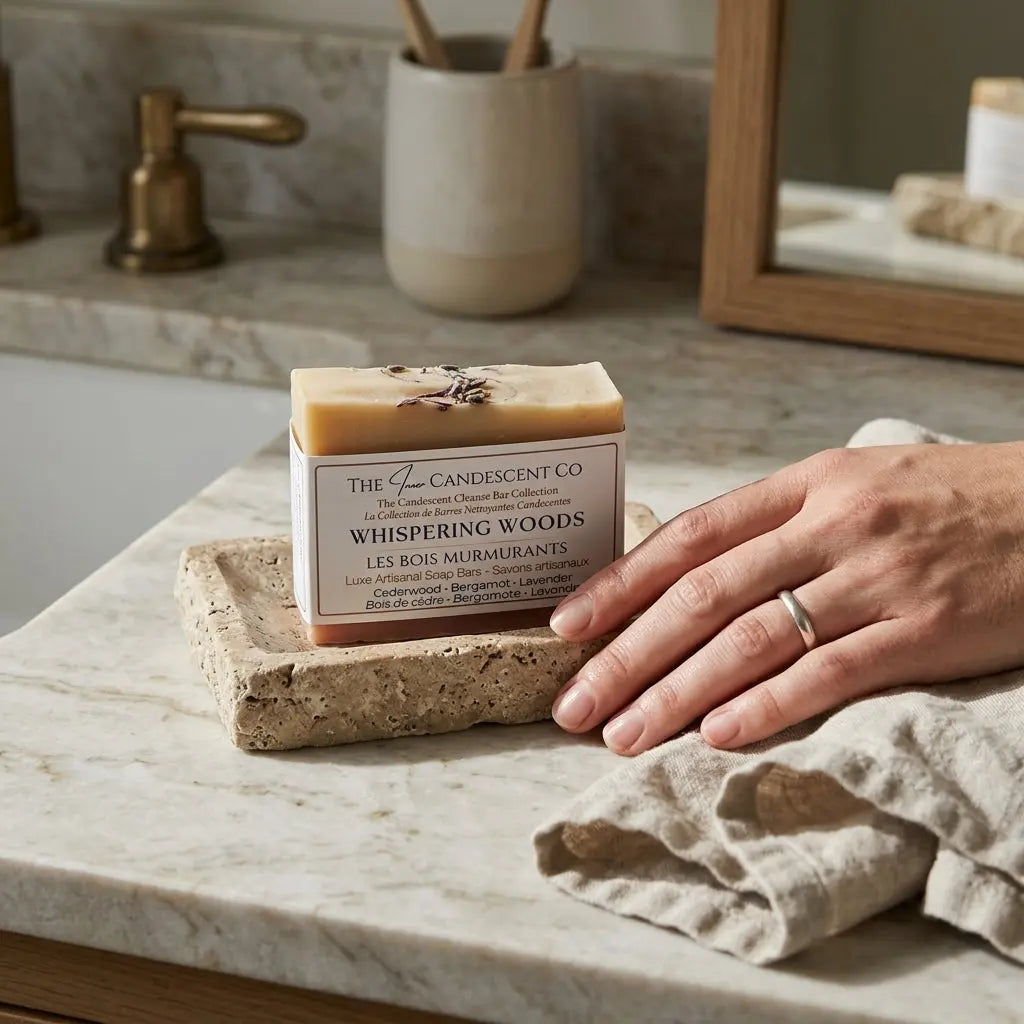Whispering Woods | Cedarwood Lavender Essential Oil Soap Bar