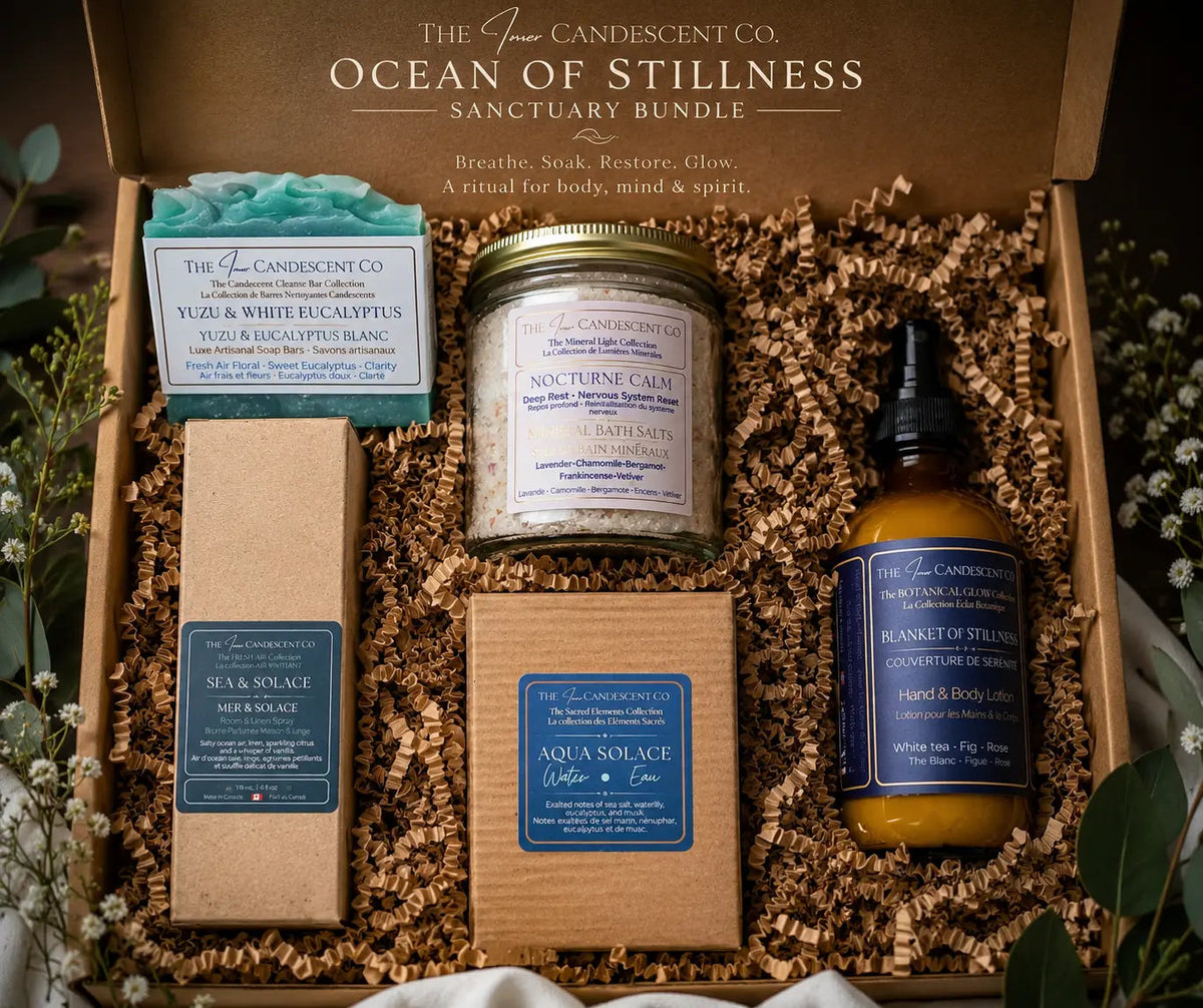 OCEAN OF STILLNESS SANCTUARY BUNDLE | Relaxing Bath & Body Gift Set