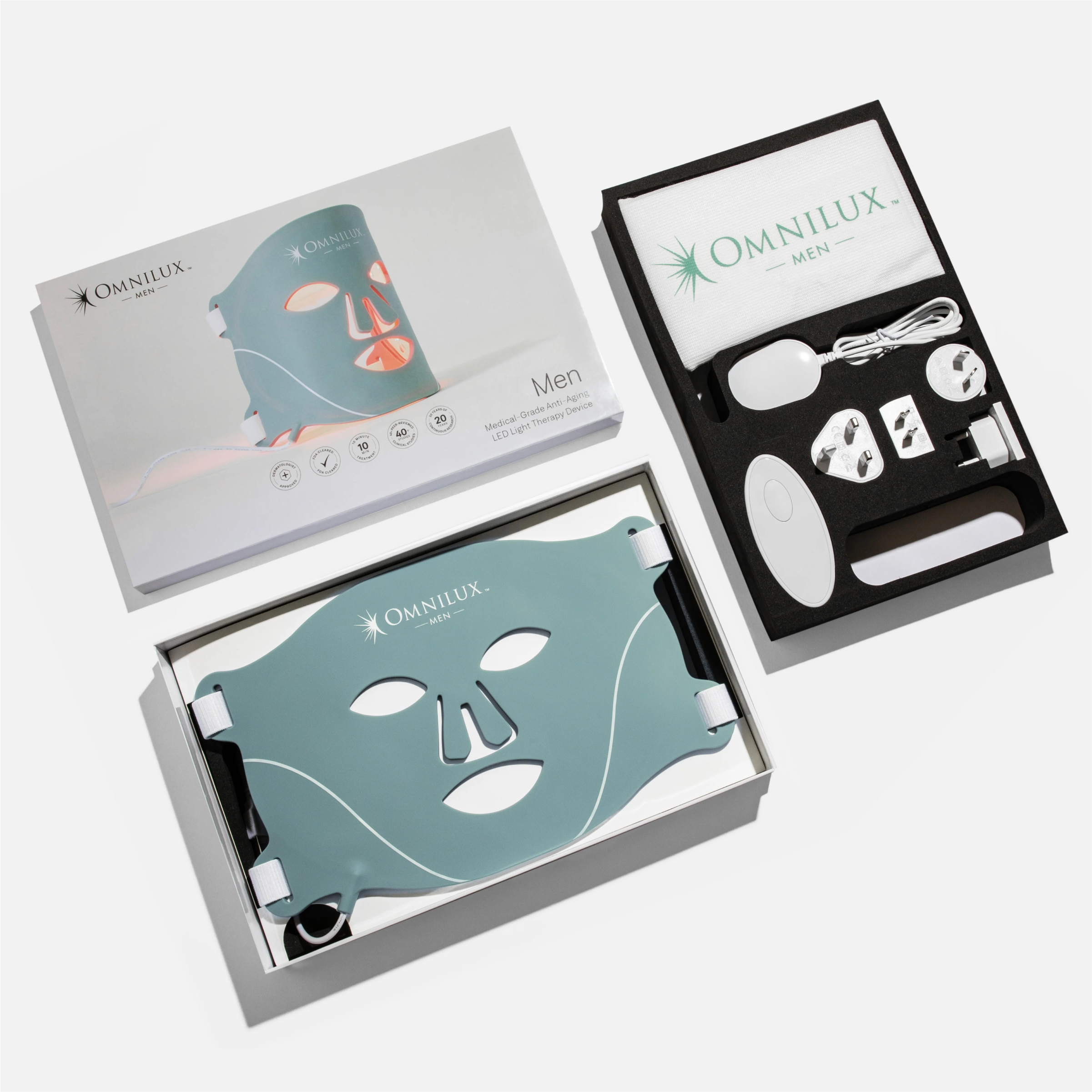 Omnilux Men + Contour Glove Bundle