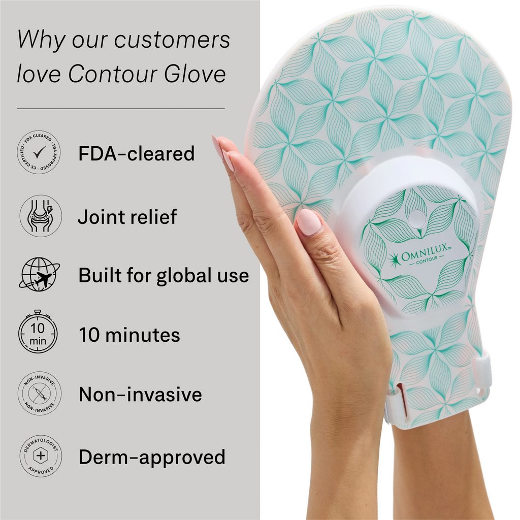 Omnilux Face Contour + Clear + Contour Glove