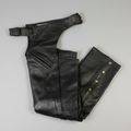 Open Road Men's 2 Pocket Premium Leather Chaps