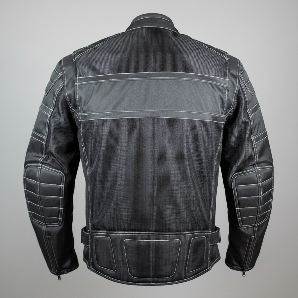 Open Road Men's Armored Riding Jacket | All-Weather Motorcycle Jacket