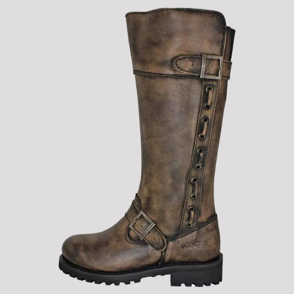 Open Road Women's Tall Motorcycle Boots