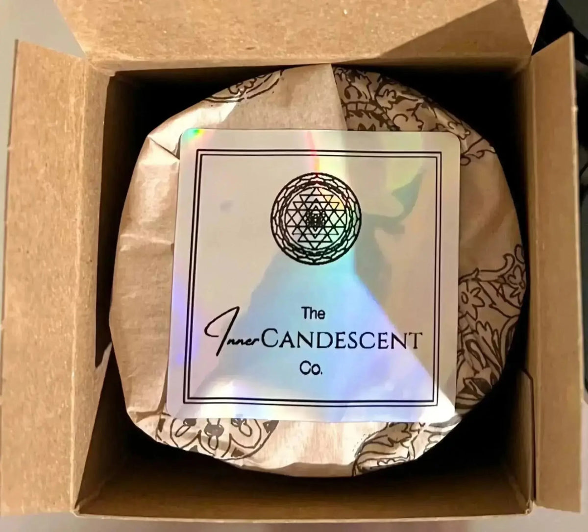 SANCTUM — EARTH ELEMENT | Grounding luxury coconut apricot wax candle