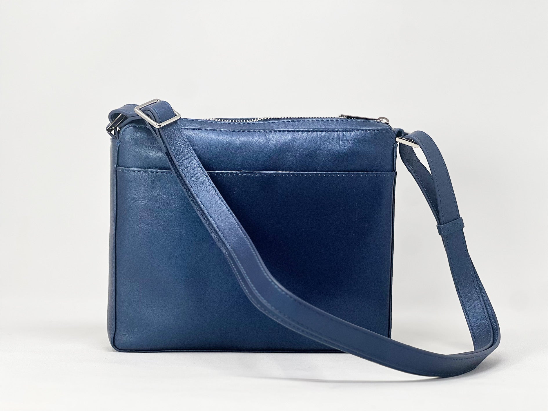 Sac à bandoulière "Crossbody" bleu | Gisèle petit
