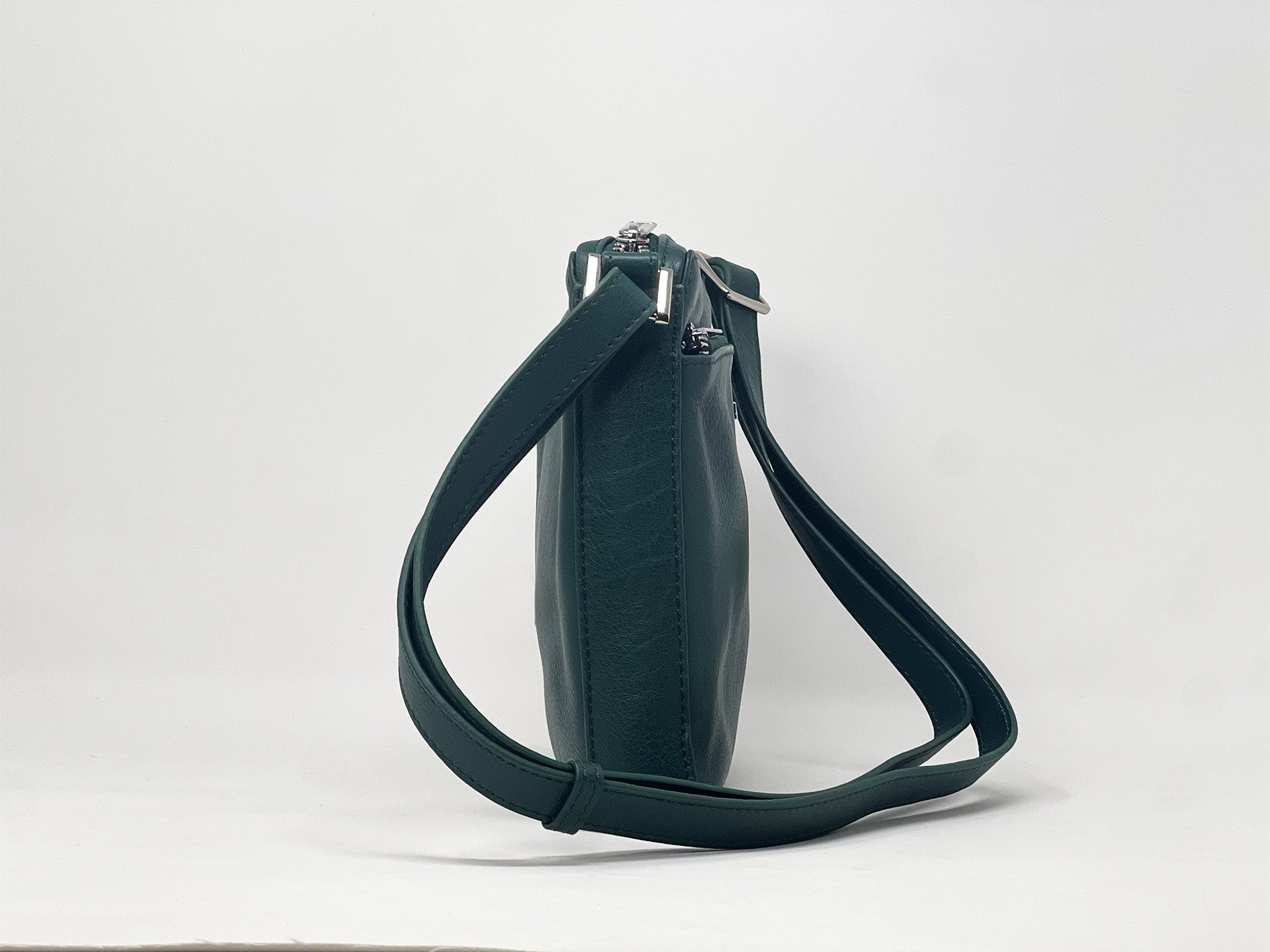 Sac à bandoulière "Crossbody", Sacoche Dark greenl | Gisèle petit