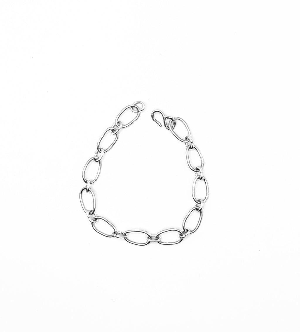 Radiant Linkage Bracelet — Sterling Silver