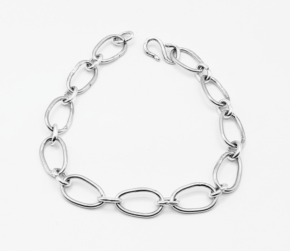 Radiant Linkage Bracelet — Sterling Silver