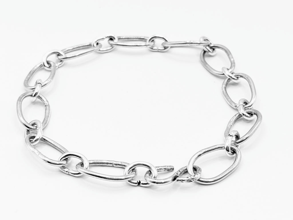 Radiant Linkage Bracelet — Sterling Silver