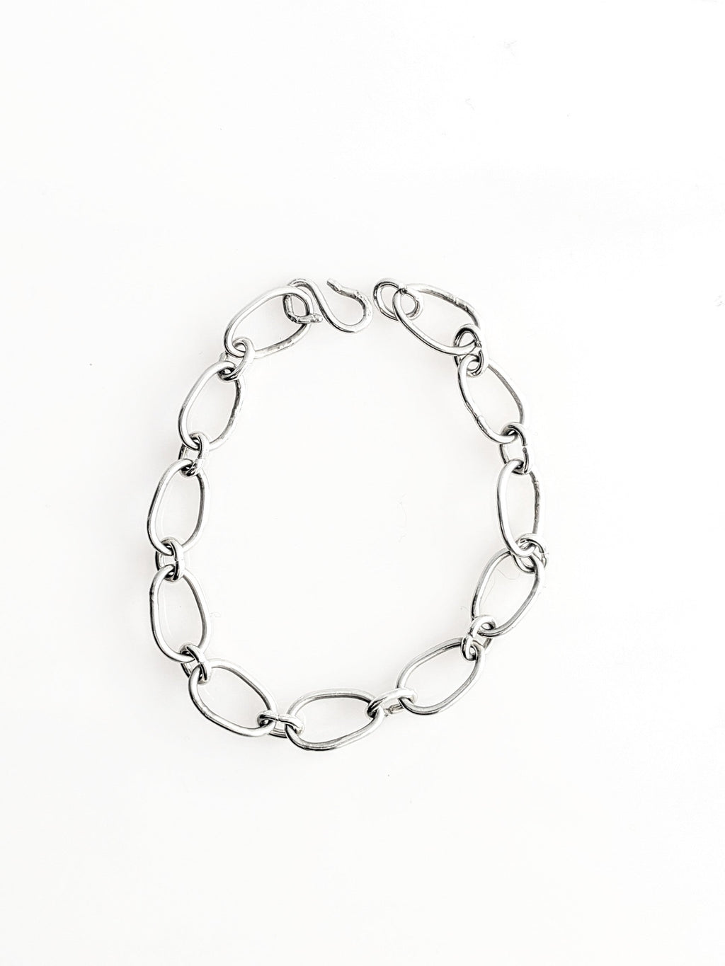 Radiant Linkage Bracelet — Sterling Silver