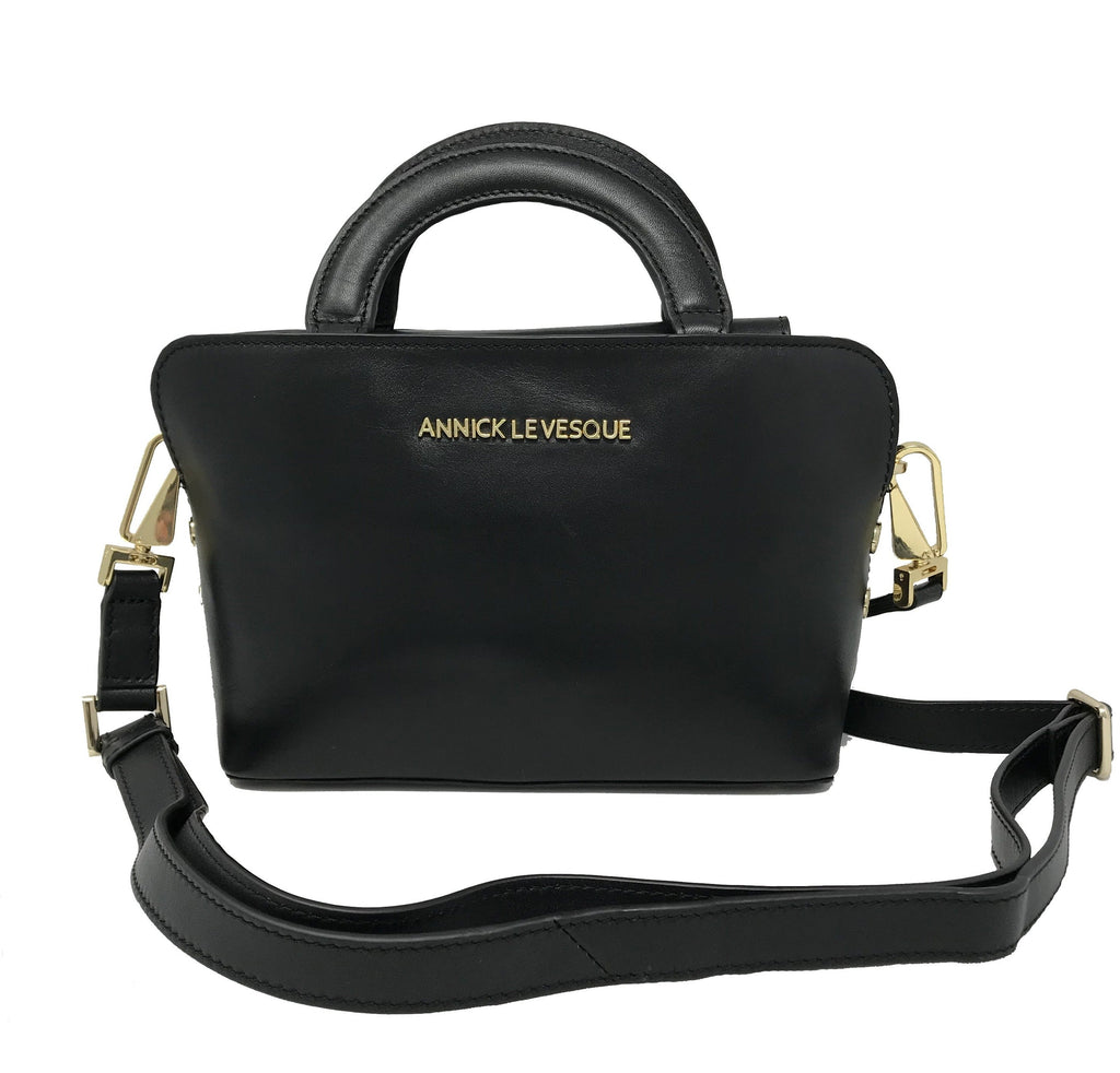 Sac à main deux en un, noir | Clarence