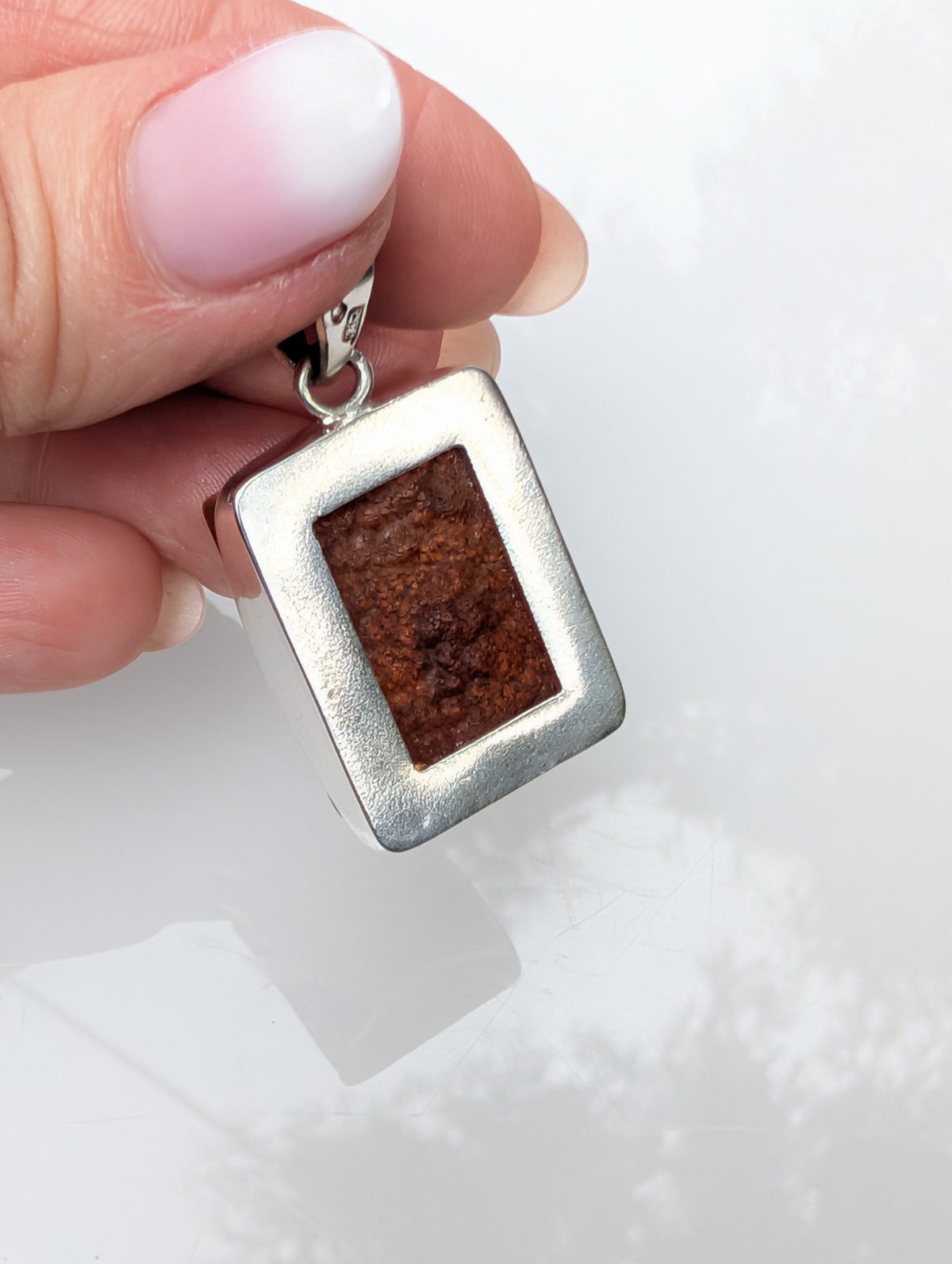 Phaethon Pendant — Baltic Amber & Sterling Silver