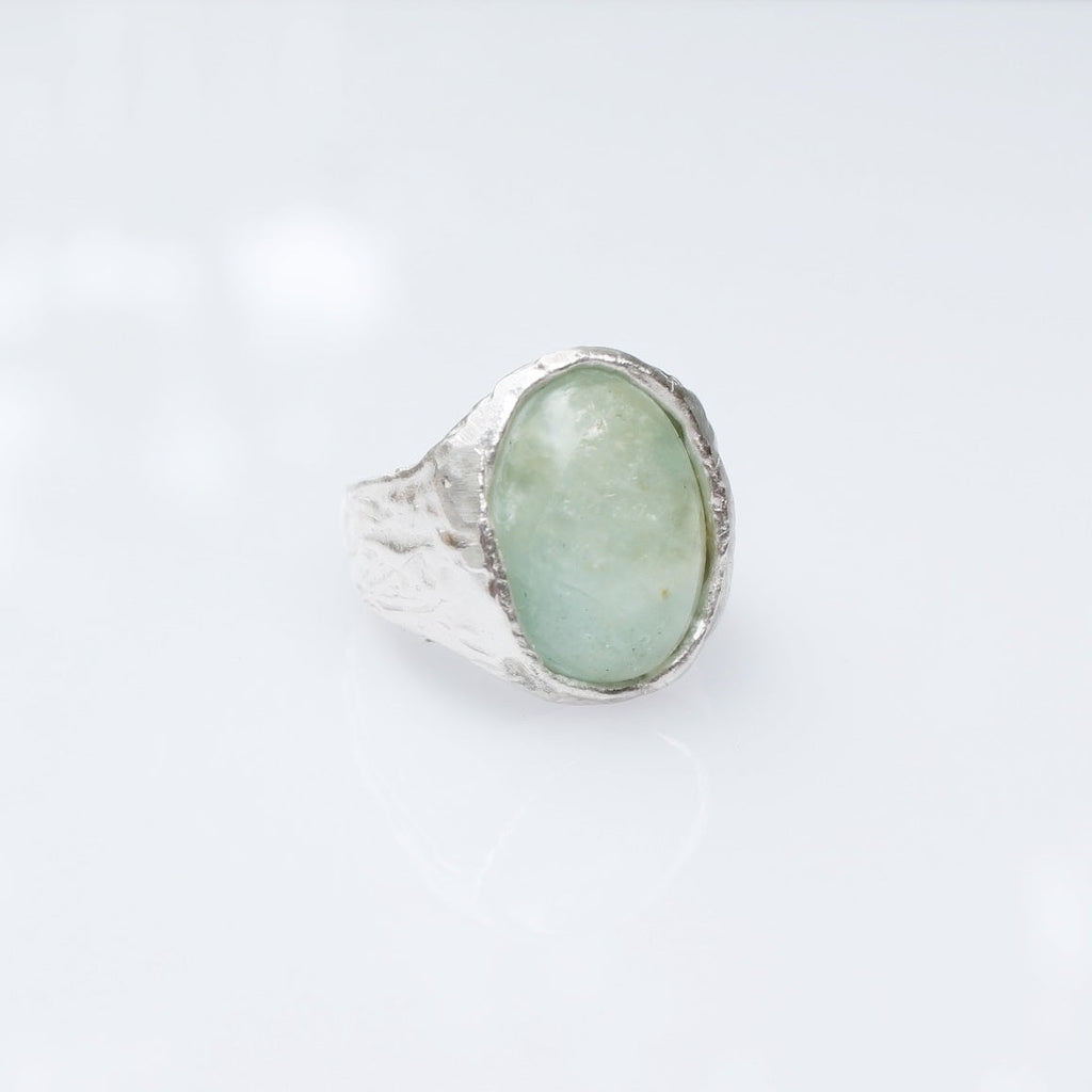 Seraphina’s Sea Ring — Ready-to-Ship Aquamarine Birthstone Ring