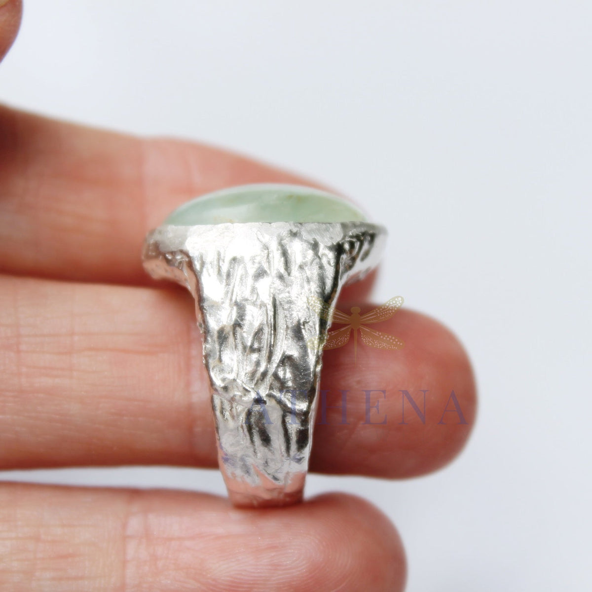 Seraphina’s Sea Ring — Ready-to-Ship Aquamarine Birthstone Ring
