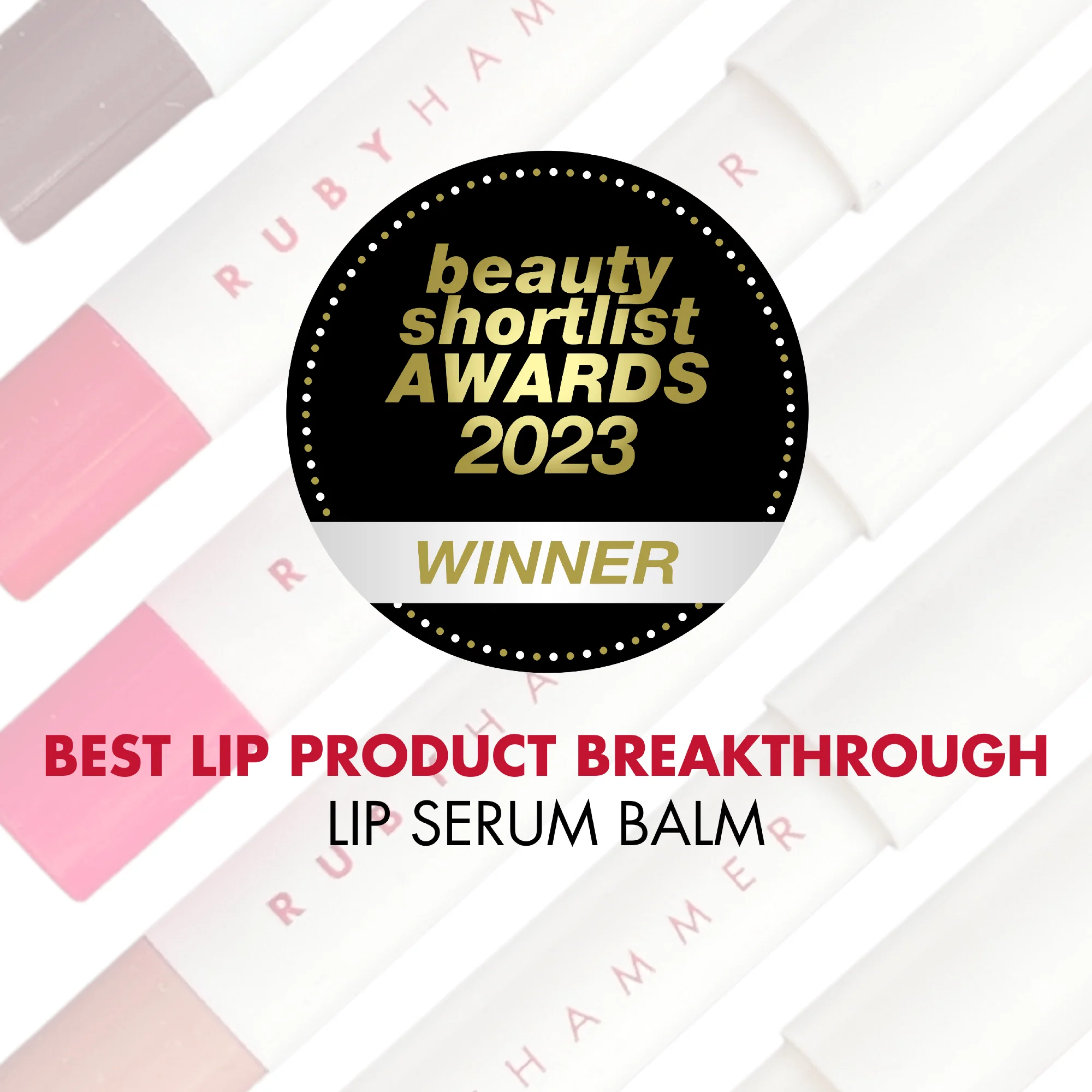 Ruby Hammer Lip Serum Balm Pink