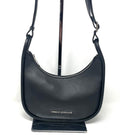Petit Sac à Bandoulière en Cuir Noir, Sabrina