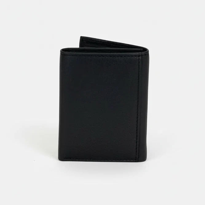 Greenwood Leather Men’s Tri-Fold RFID Wallet