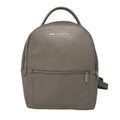 Sac à dos en cuir taupe - Eve
