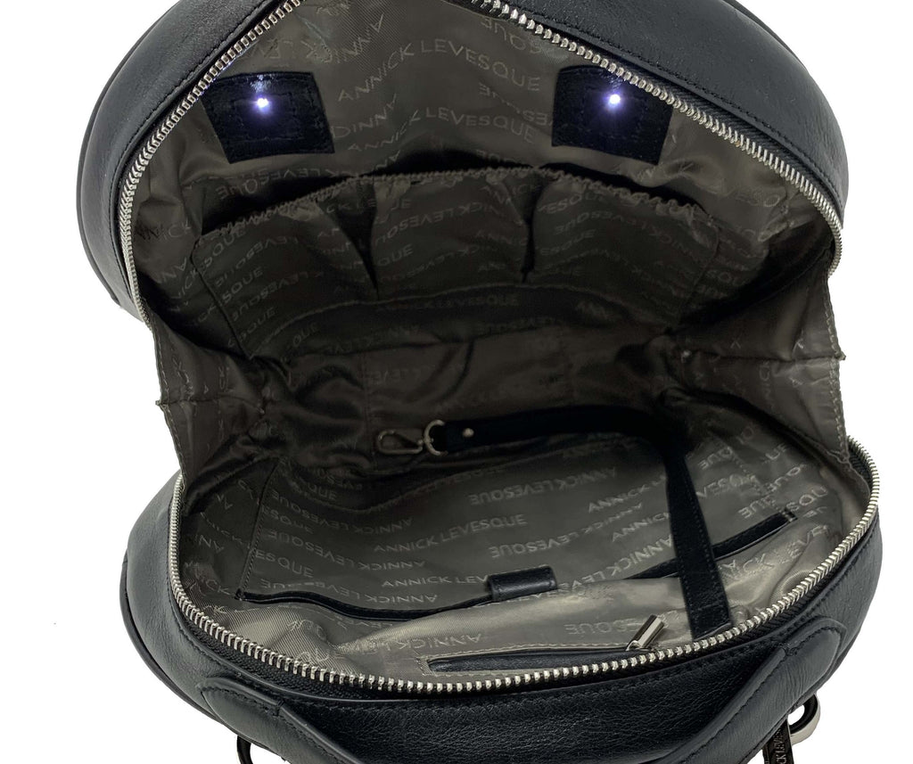 Sac rond transformable, perlé - Heidi