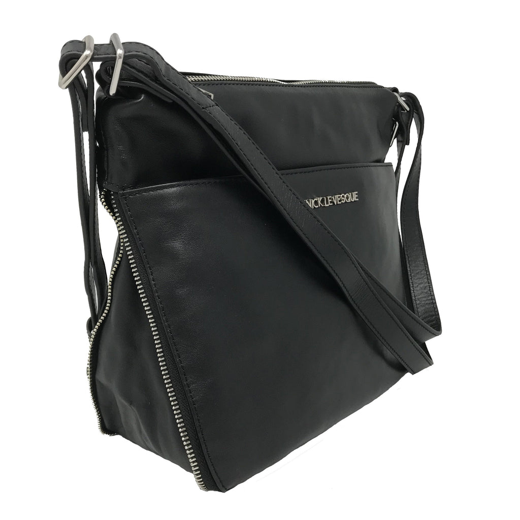 Sac à main transformable noir - Josée - PRÉCOMMANDE