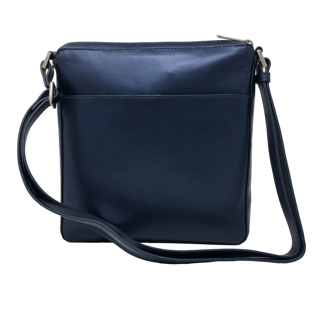 Sac à bandoulière bleu marine | Gisèle - PRÉCOMMANDE