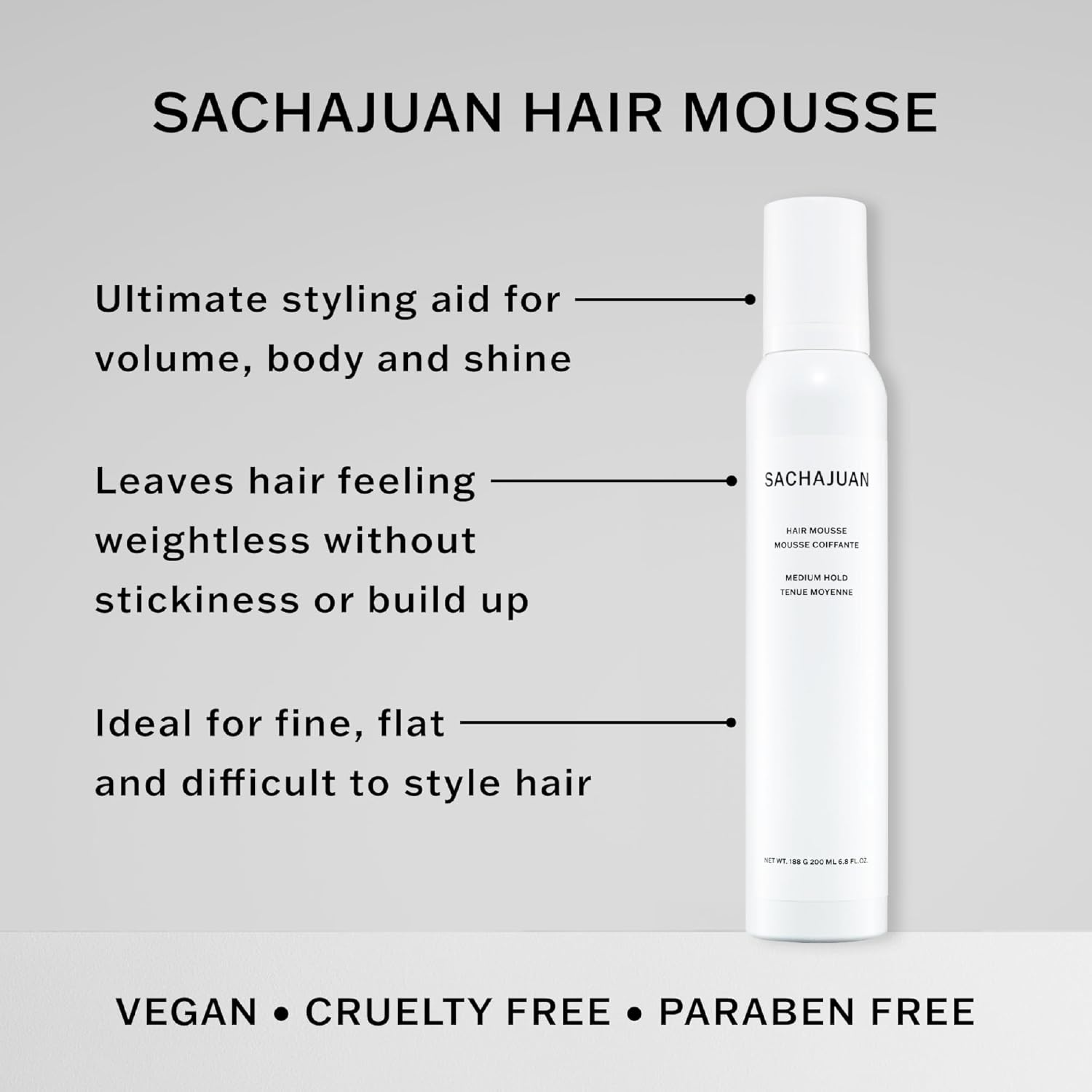 SACHAJUAN Hair Mousse