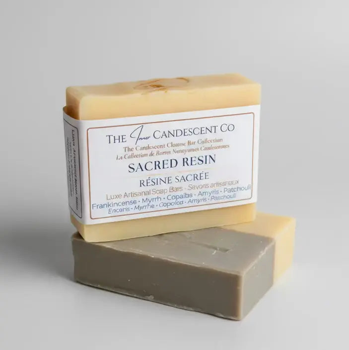 Sacred Resin | Frankincense & Myrrh Essential Oil Soap Bar