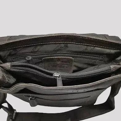 Greenwood Leather Messenger Bag