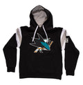 San Jose Sharks Varsity Retro Style Hoodie