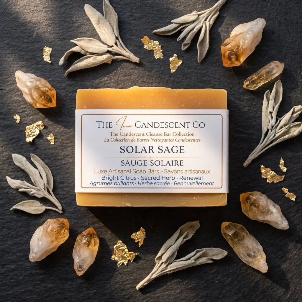 Solar Sage | Citrus Herbal Essential Oil Handmade Soap Bar