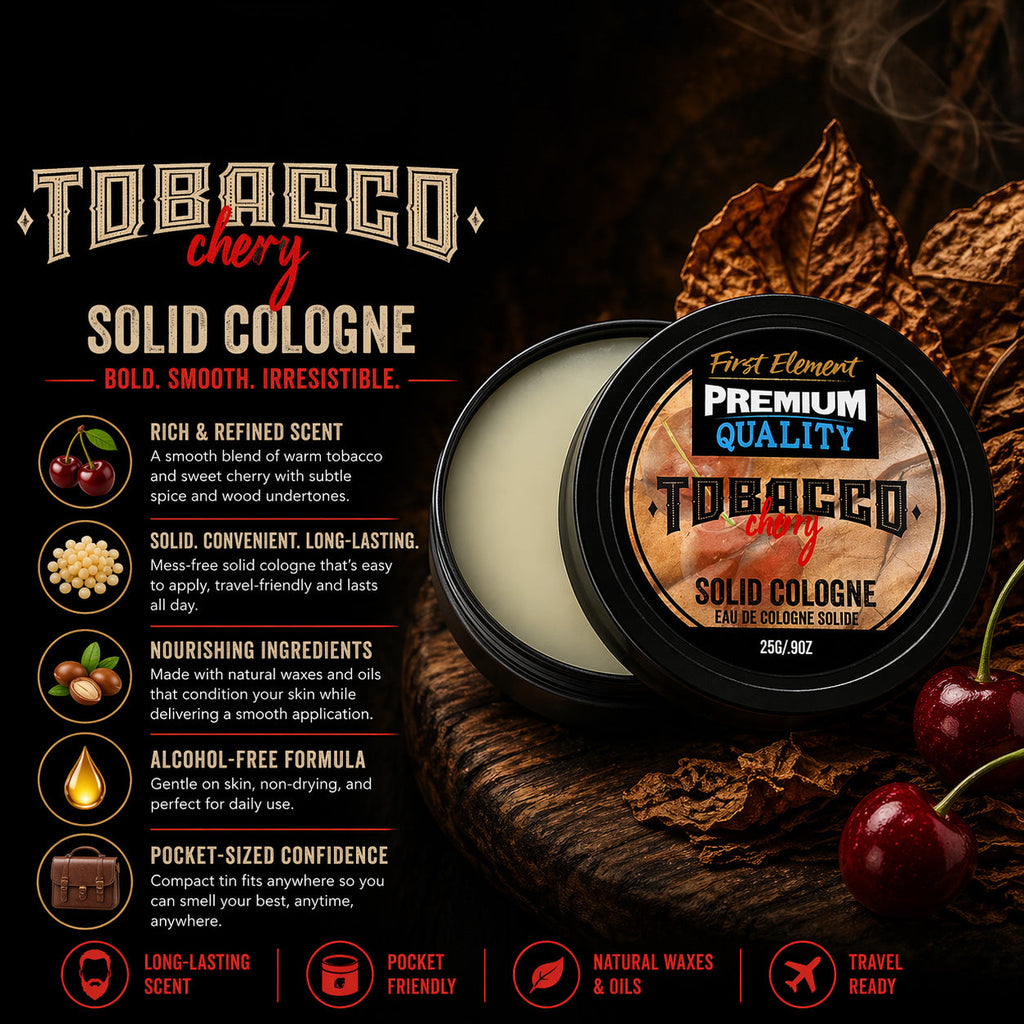 Solid Cologne - Cherry Tobacco