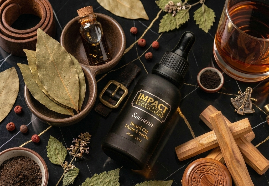 Souvenir Beard Oil | Bay Rum & Sandalwood